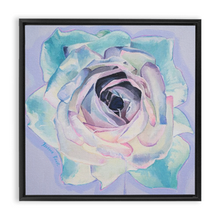 'Pure' Framed Canvas Print