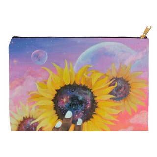 'Within Sight' Carry All Zipper Pouch