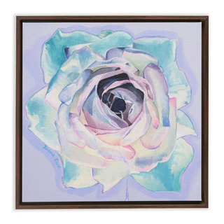 'Pure' Framed Canvas Print