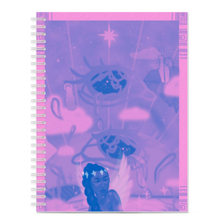 'Celestial Waters' (blue) Notebook